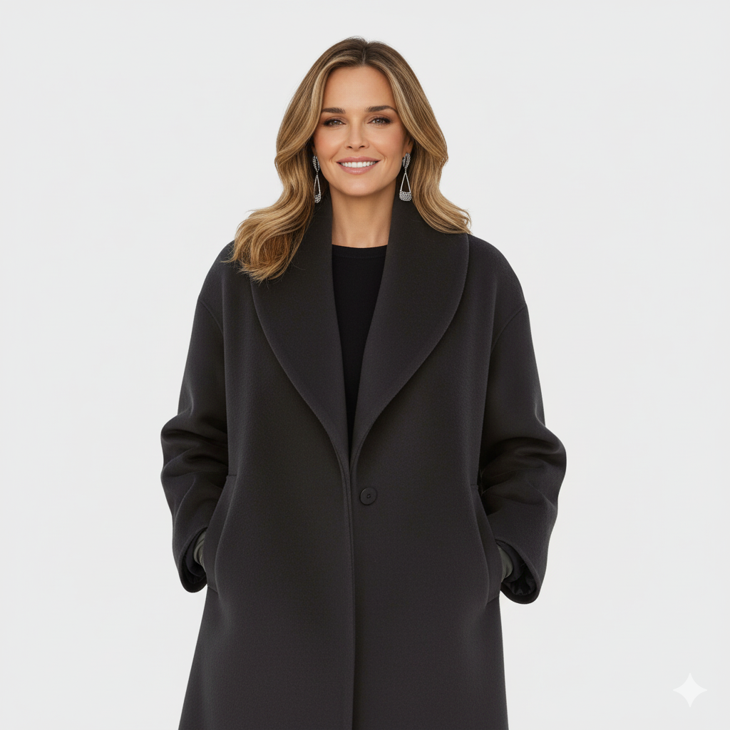 Lianne | Manteau Laine Élégance