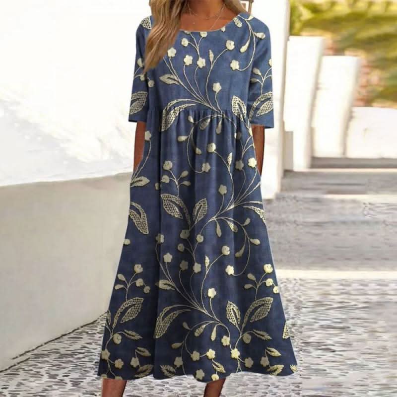 Ella - Robe Midi Casual