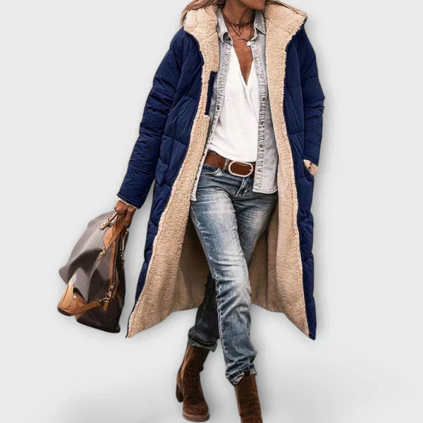 Katia - Manteau en Fourrure Doublé