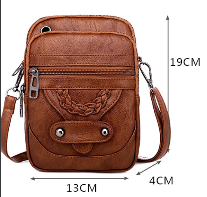 Carine | Sac en Cuir Vintage