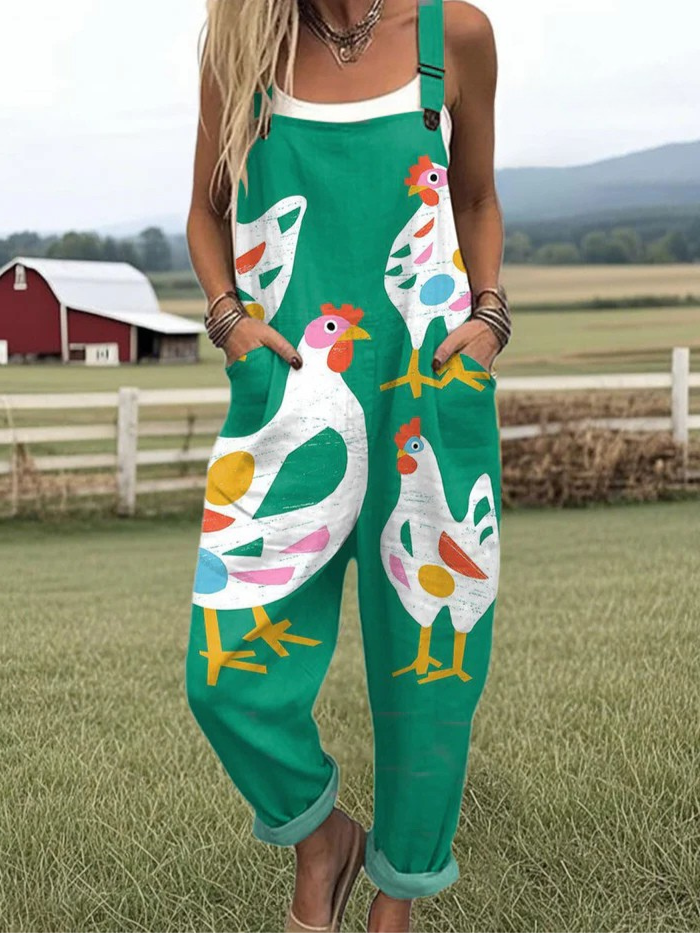 SERELLA – FLOWRY WIDE-LEG JUMPSUIT